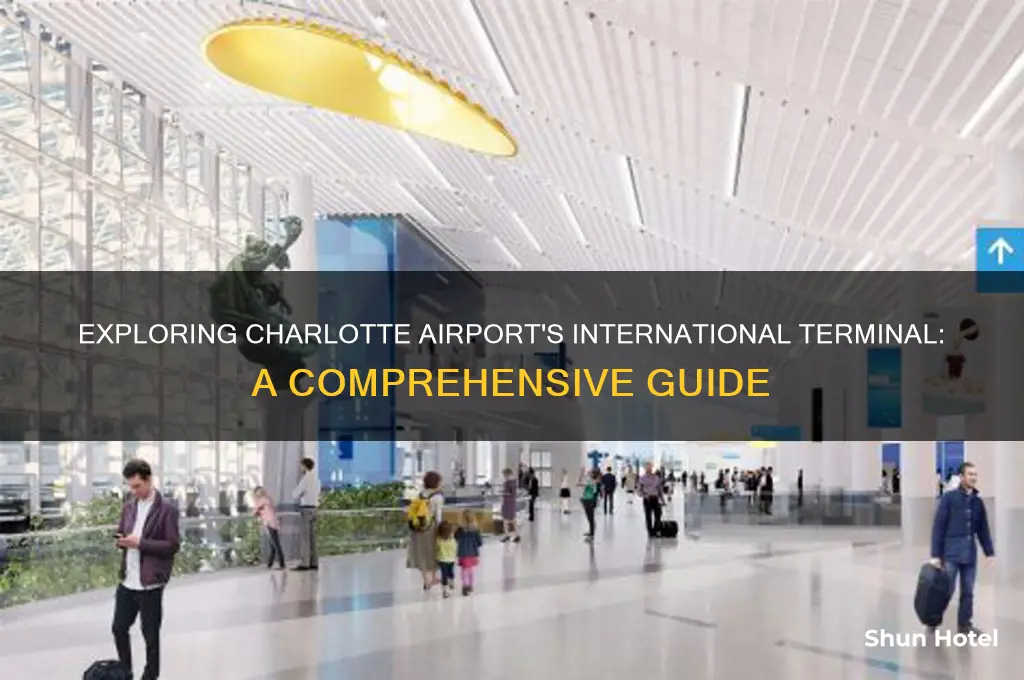 what is the international terminal at charlotte airport