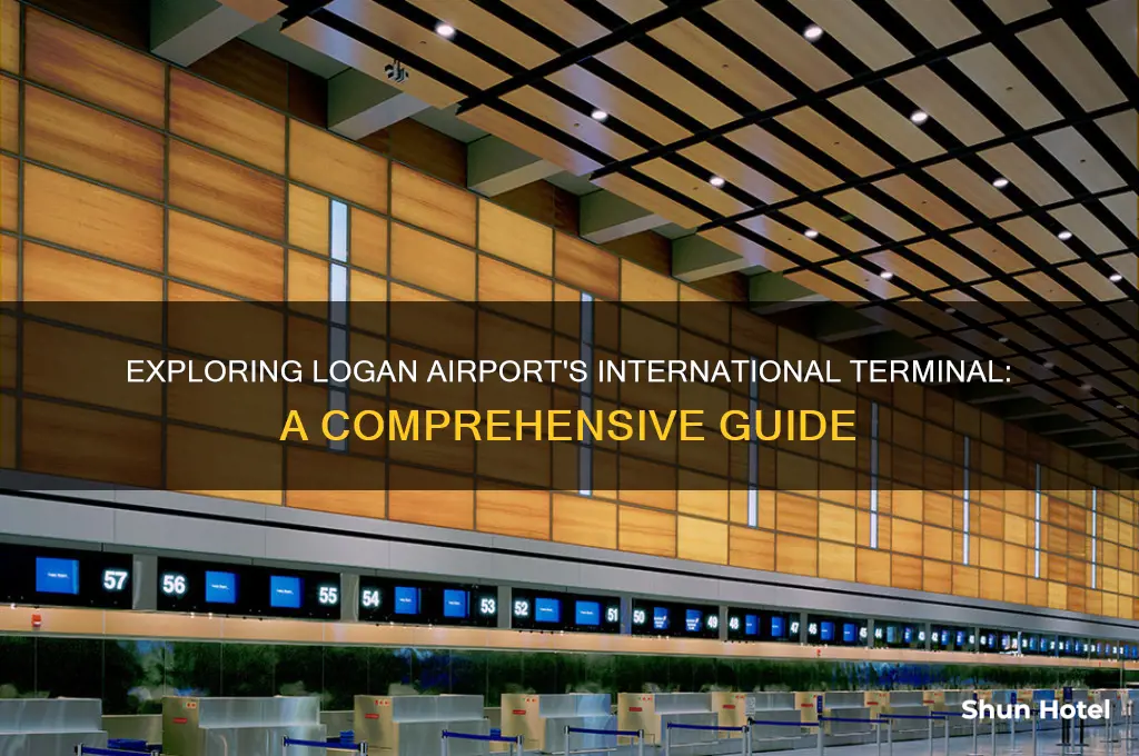 what is the international terminal at logan airport
