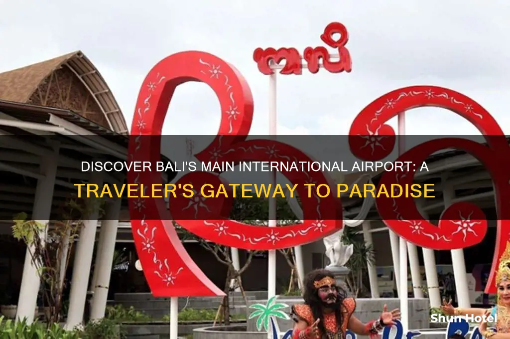 what is the major international airport bali