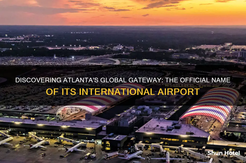 what is the name of atlanta international airport