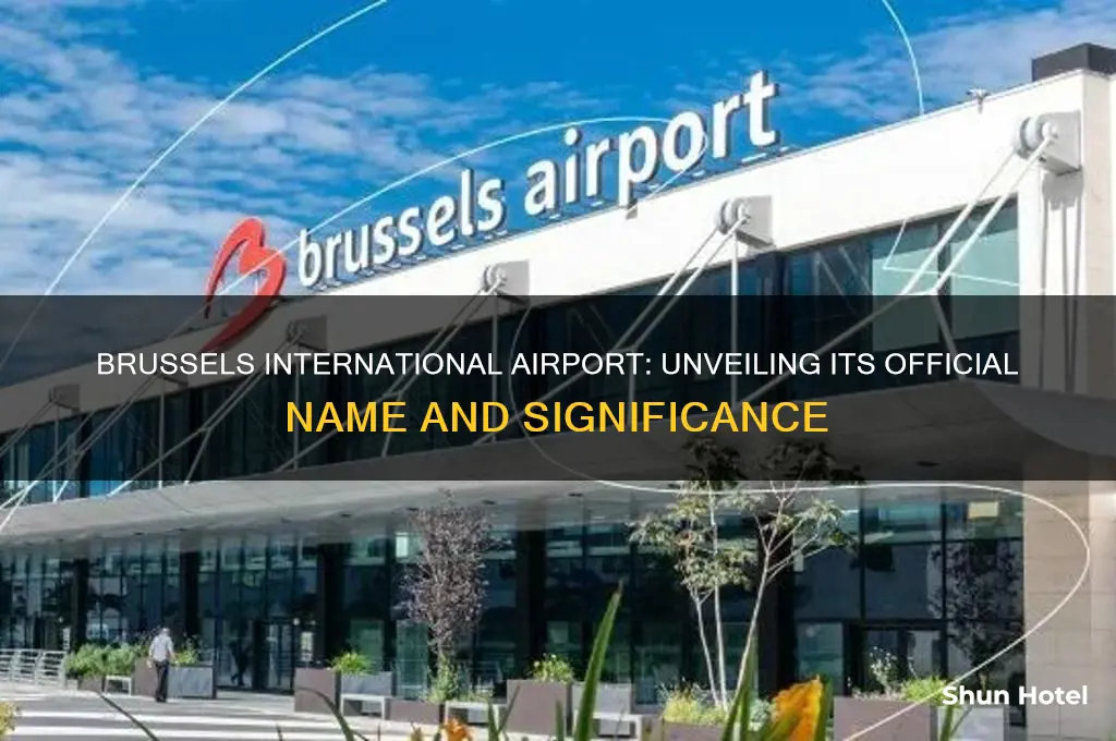 what is the name of brussels international airport