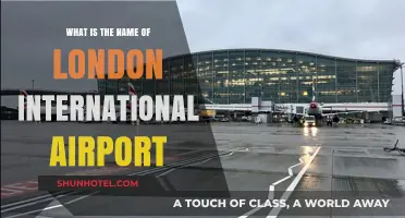 London's International Airport: Unveiling the Official Name and Location