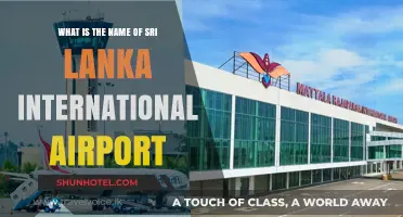 Discovering Sri Lanka's Main International Airport: Name and Location