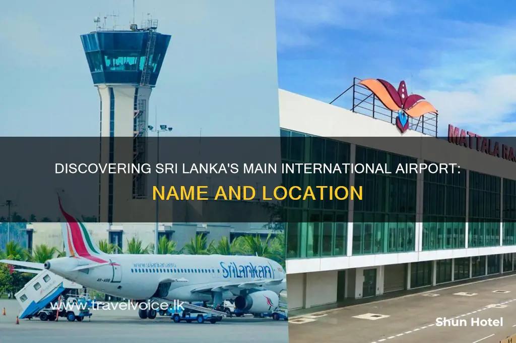 what is the name of sri lanka international airport