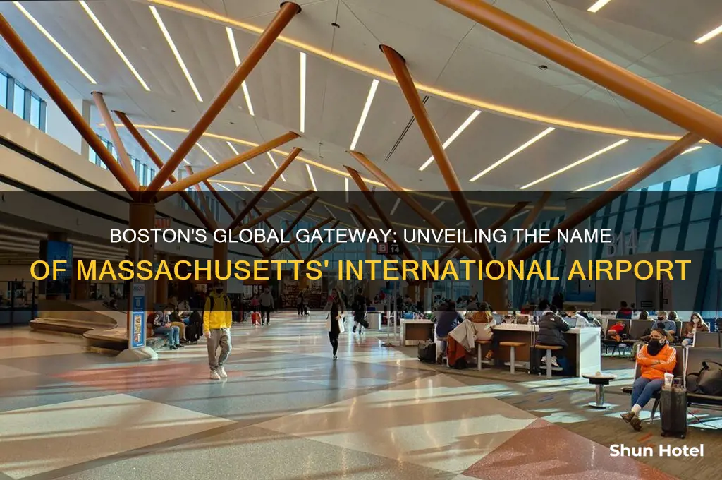 what is the name of the boston massachusets international airport