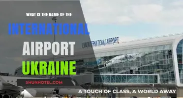 Discovering Ukraine's Main International Airport: Name and Location Revealed