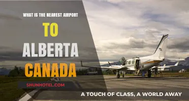 Closest Airport to Alberta, Canada?