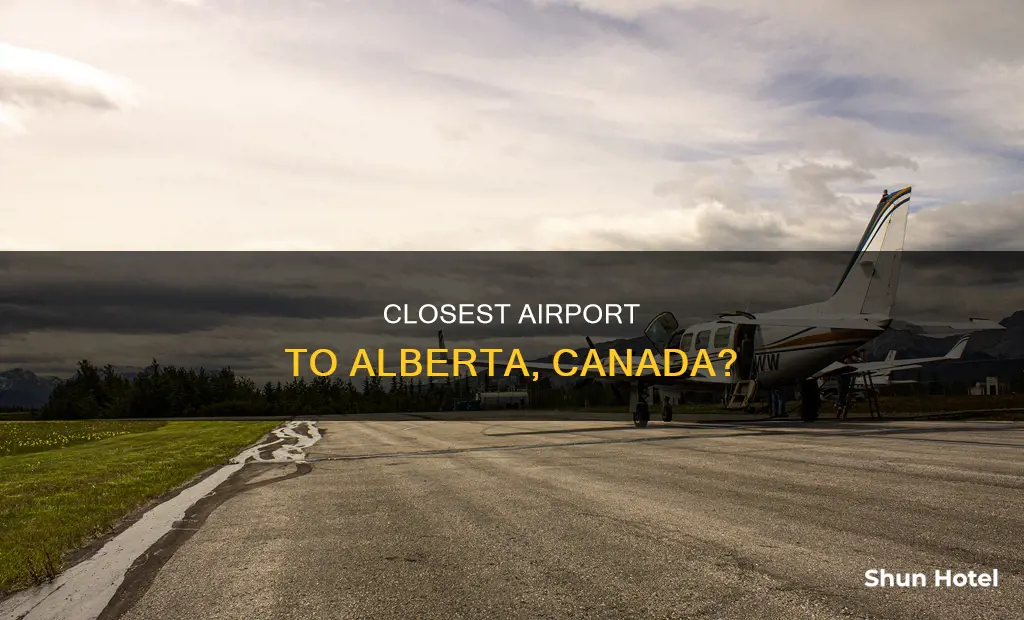 what is the nearest airport to alberta canada