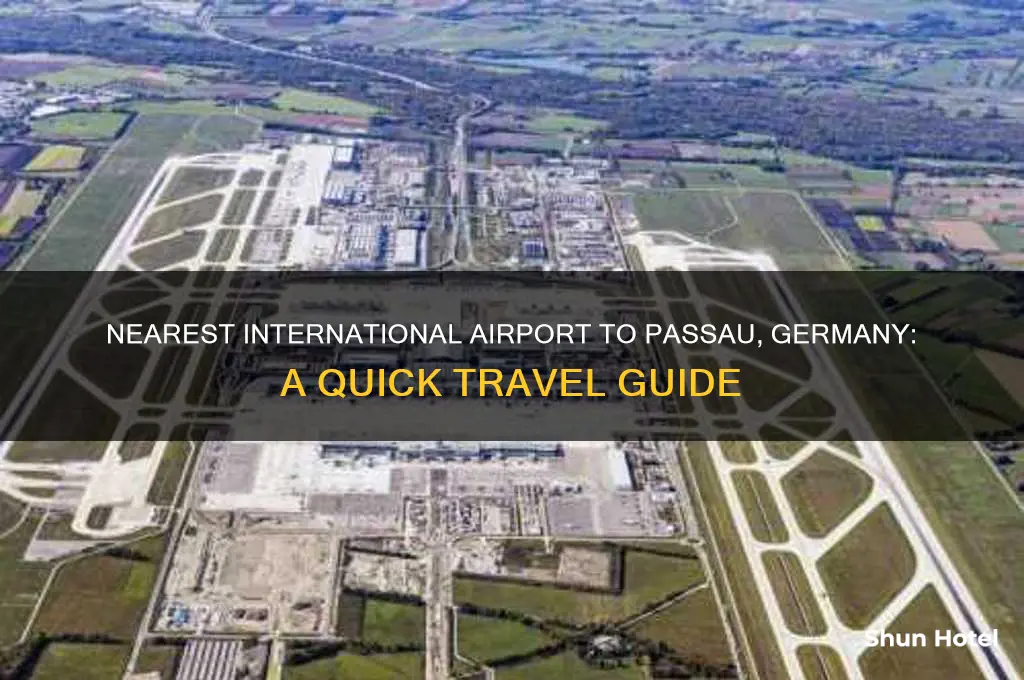what is the nearest international airport to passau germany
