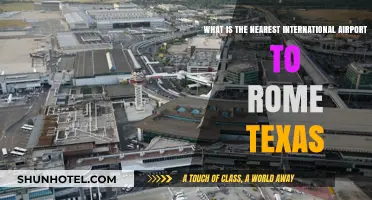 Closest International Airport to Rome, Texas: A Quick Travel Guide
