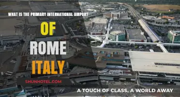 Rome's Main Gateway: Exploring Italy's Primary International Airport