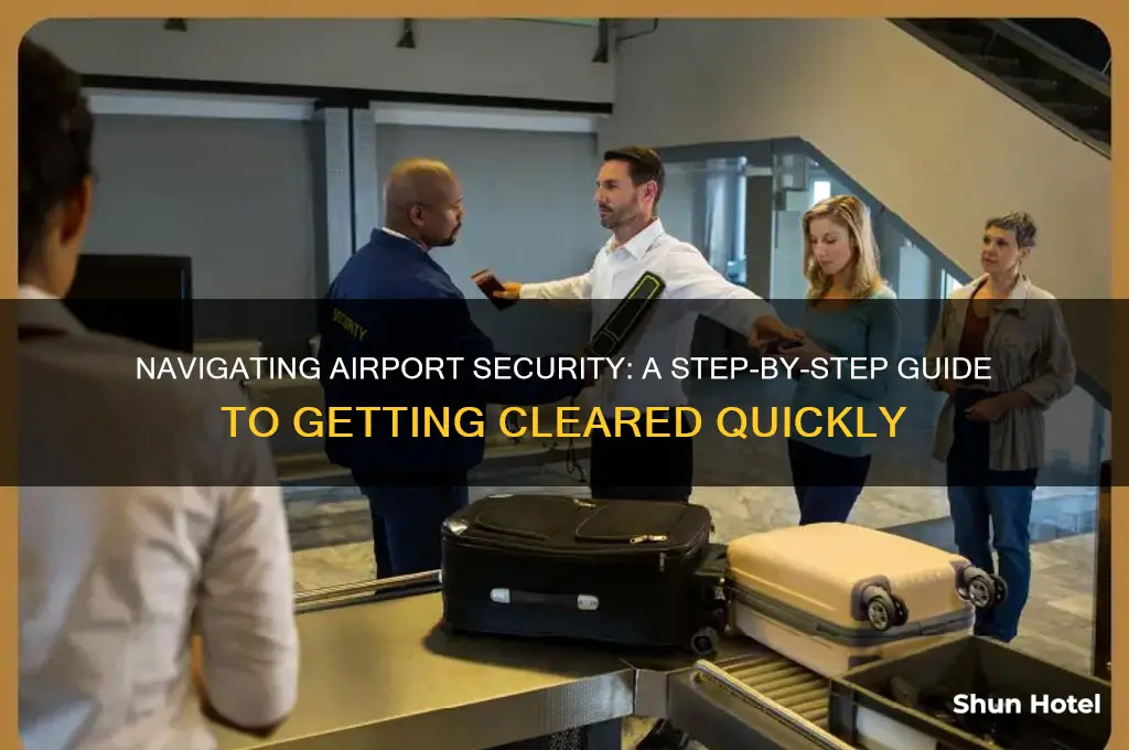 what is the process of getting clear at the airports