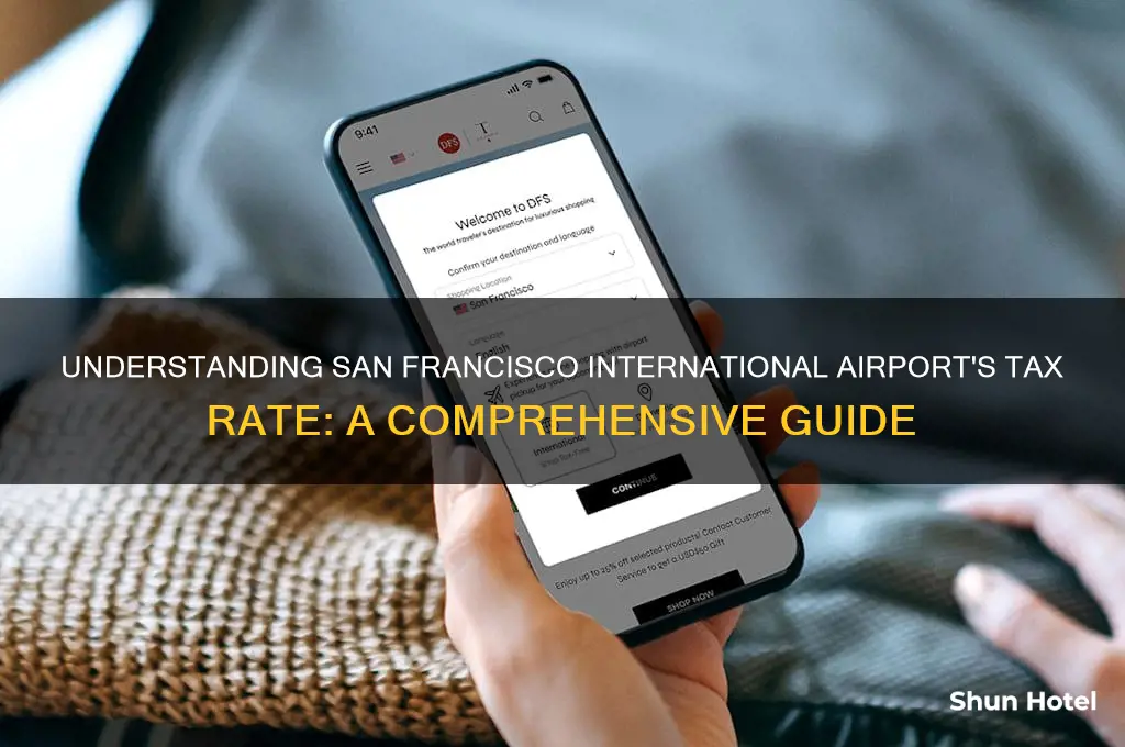 what is the tax rate for san francisco international airport