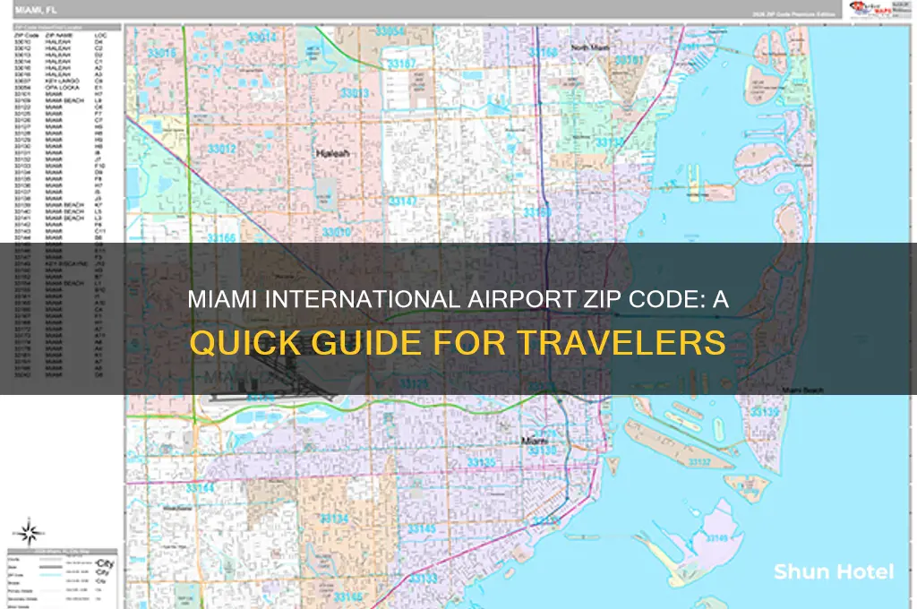 what is the zip code for miami international airport