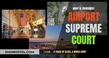 Supreme Court's Nearest Airport: What's the Issue?