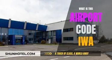 Airport Code IWA: What Does It Mean?