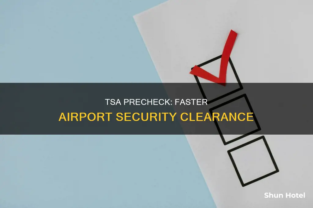 what is tsa precheck at airport