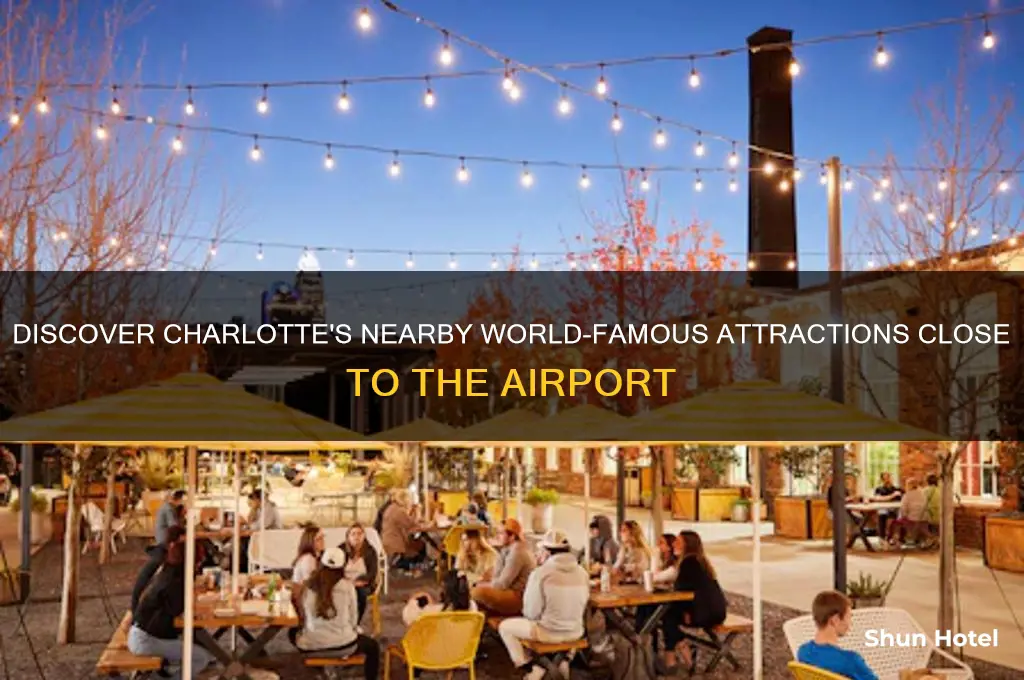 what is world famous things near to charlotte international airport