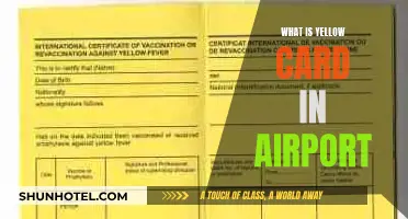 Yellow Card: Airport Security's Warning