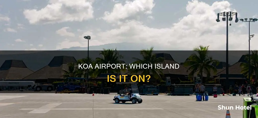 what island is airport koa locatecd