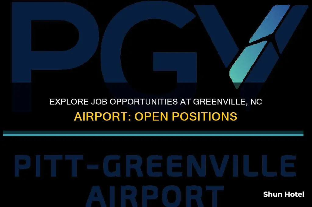 what jobs are open at greenville north carolina airport