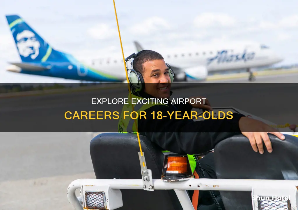what jobs can you do at a airport at 18