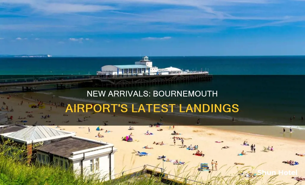 what just landed at bournemouth airport