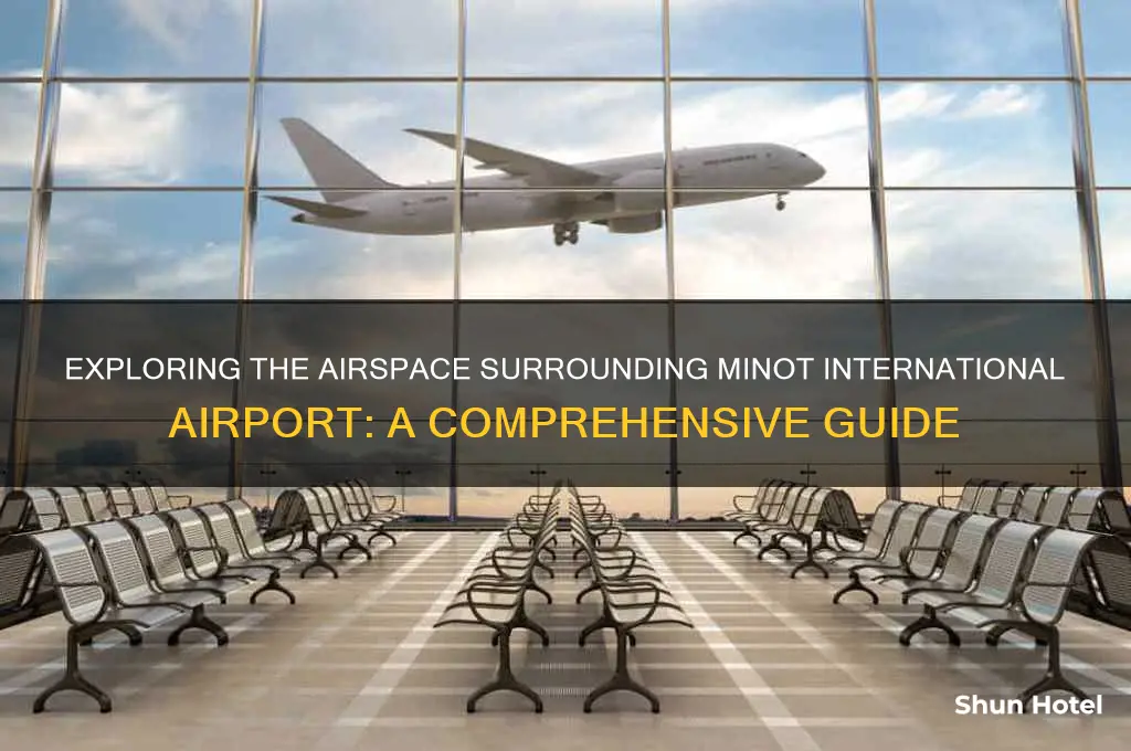 what kind of airspace immediately surrounds minot international airport
