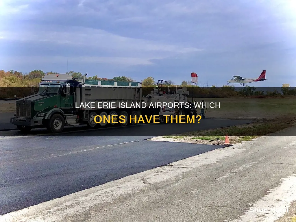 what lake erie islands have airports