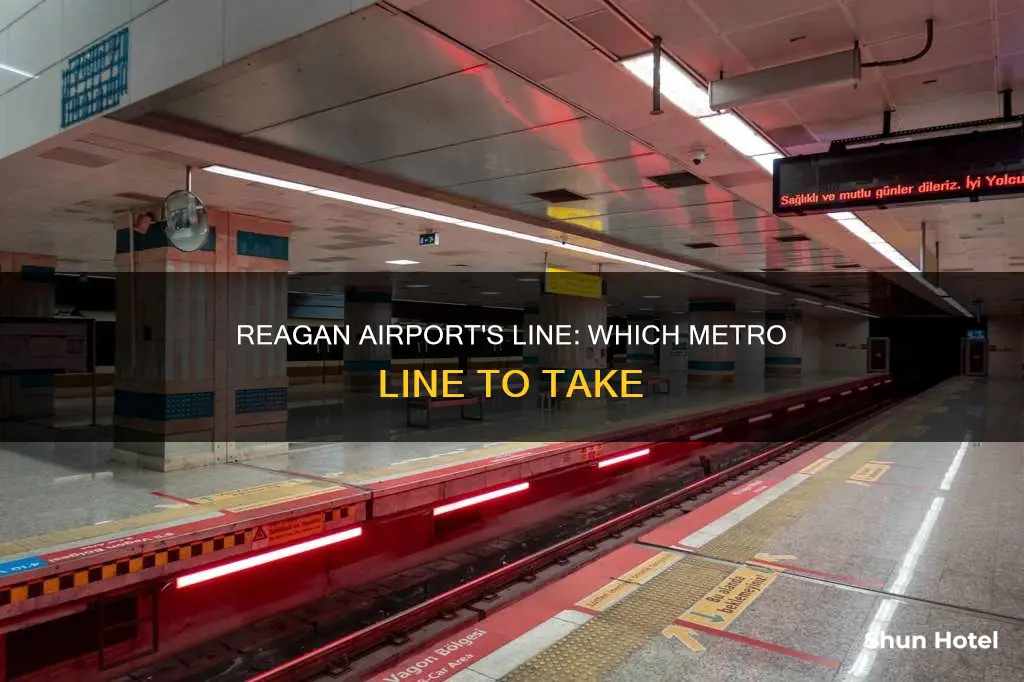 what line is reagan airport on