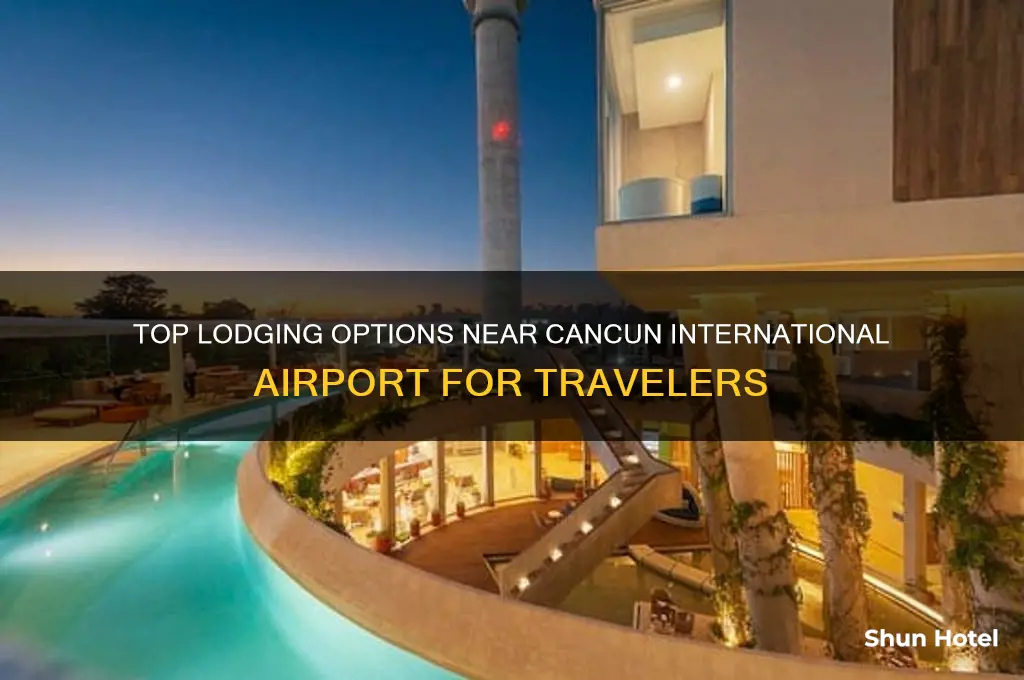 what lodging is near cancun international airport