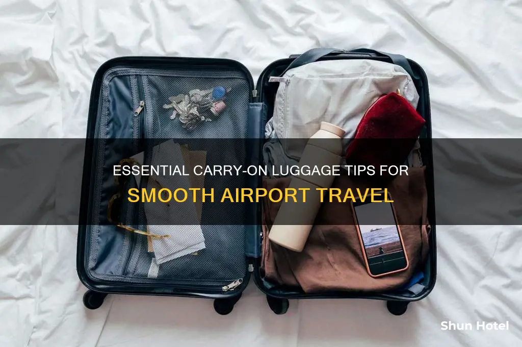 what luggage to bring to fly through the airport