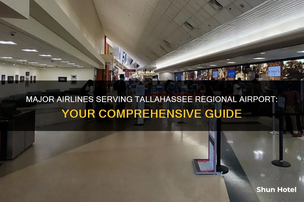 what major airlines fly into tallahassee regional airport