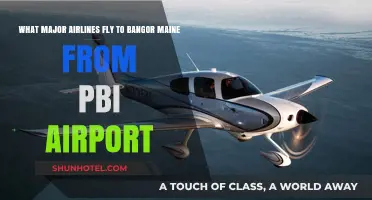 PBI to Bangor: Major Airlines Connecting Florida to Maine