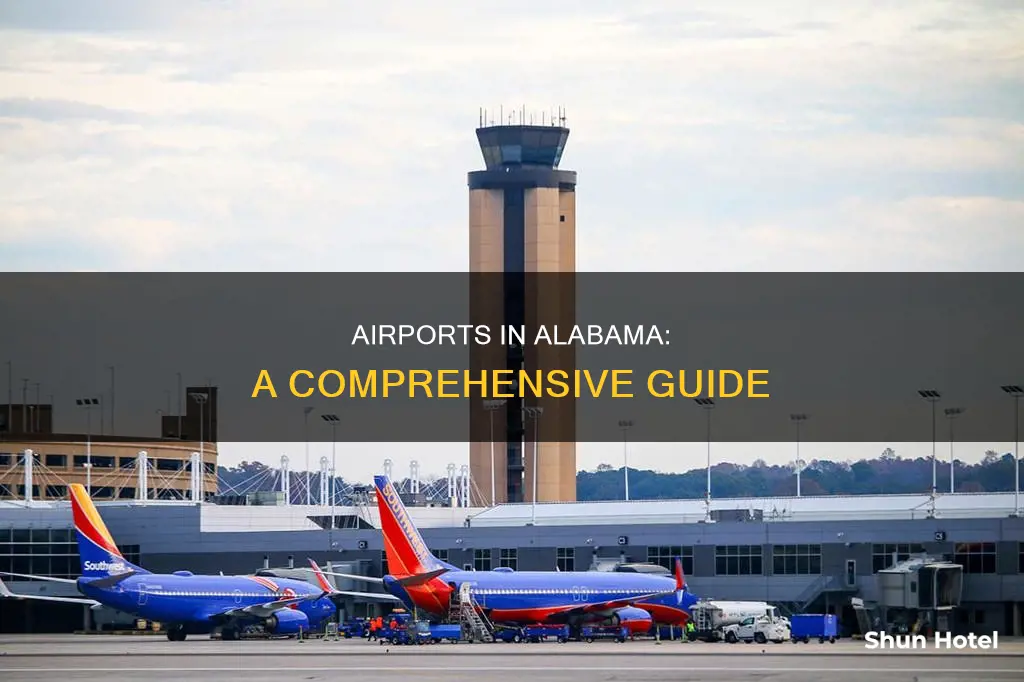 what major airports are in alabama