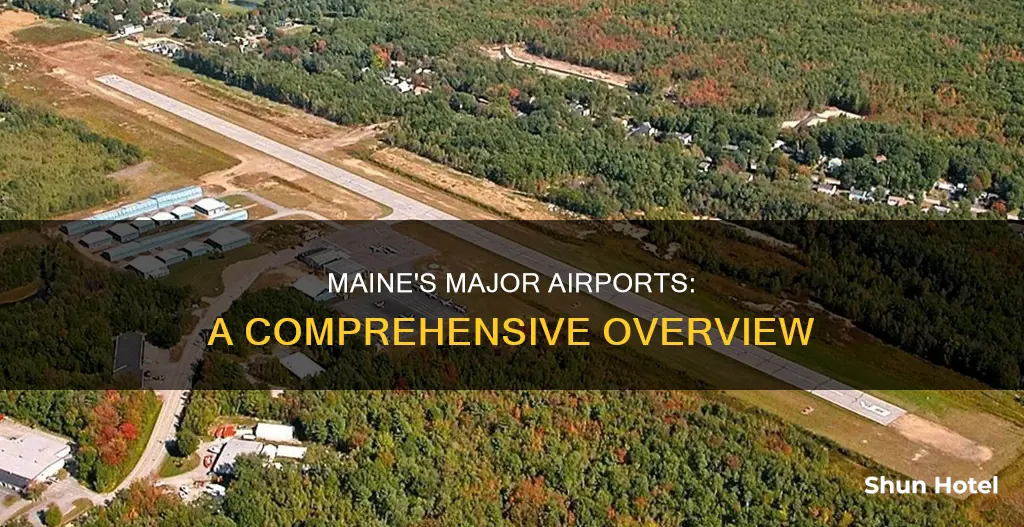 what major airports are in maine