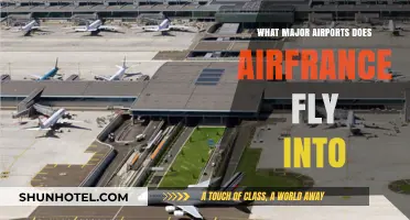 Air France's Global Reach: Major Airports Served Worldwide