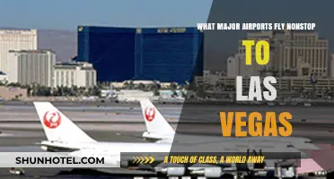 Nonstop Flights to Las Vegas: Major Airports Offering Direct Routes