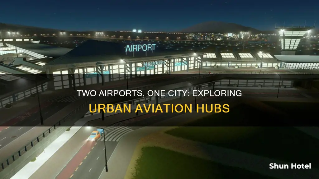 what major city has two airports