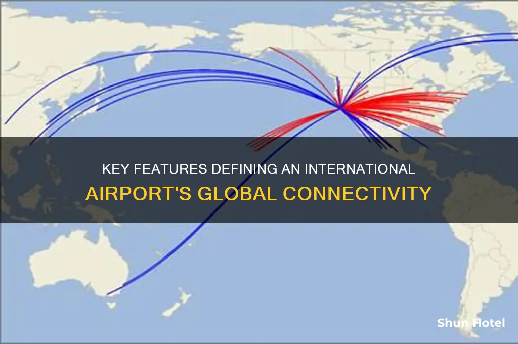what makes an international airport