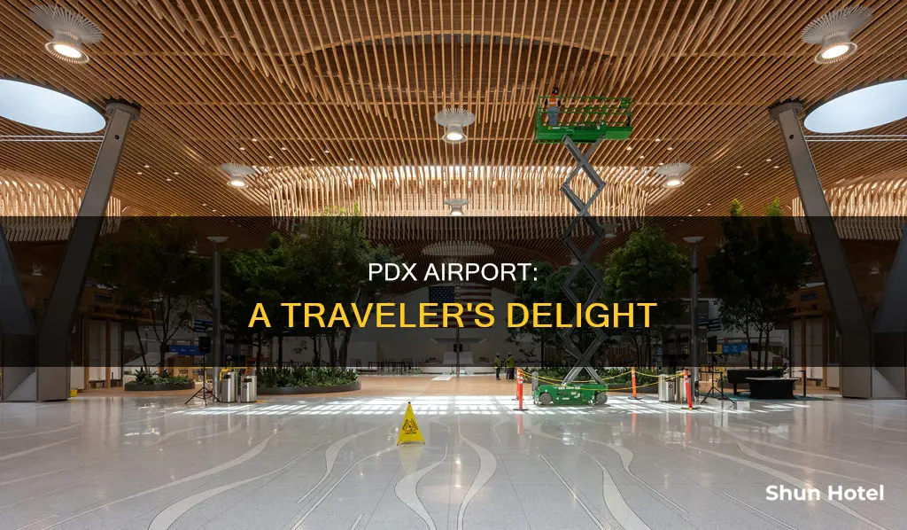 what makes pdx airport so nice