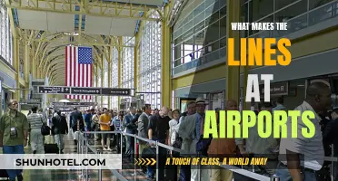 Airports: Efficient Queues, Orderly Chaos