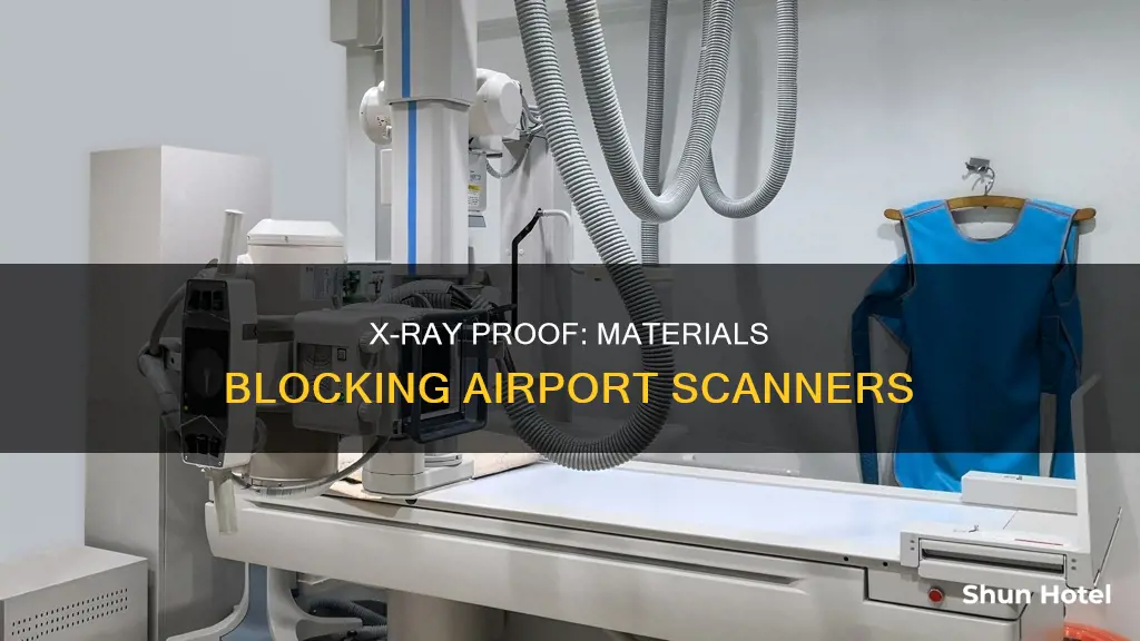 what material can stop airport xray