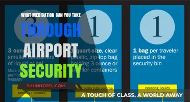Airport Security: Medication Rules and Regulations