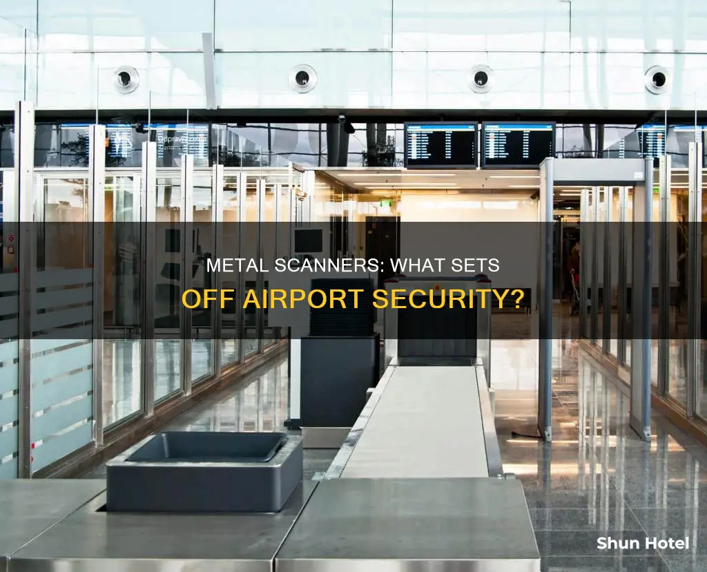 what metals set off airport security