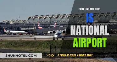 National Airport's Metro Stop: Easy Access to DC
