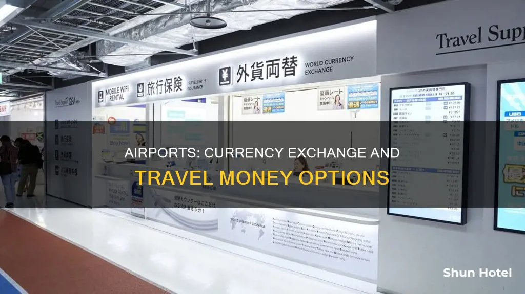 what money can you buy at the airport