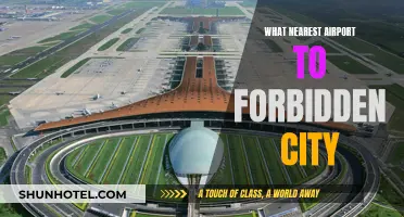 Closest Airport to Beijing's Forbidden City?