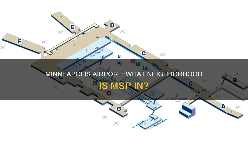 what neighborhood is minneapolis airport located