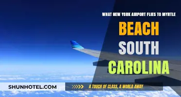 Which New York Airport Offers Flights to Myrtle Beach, SC?